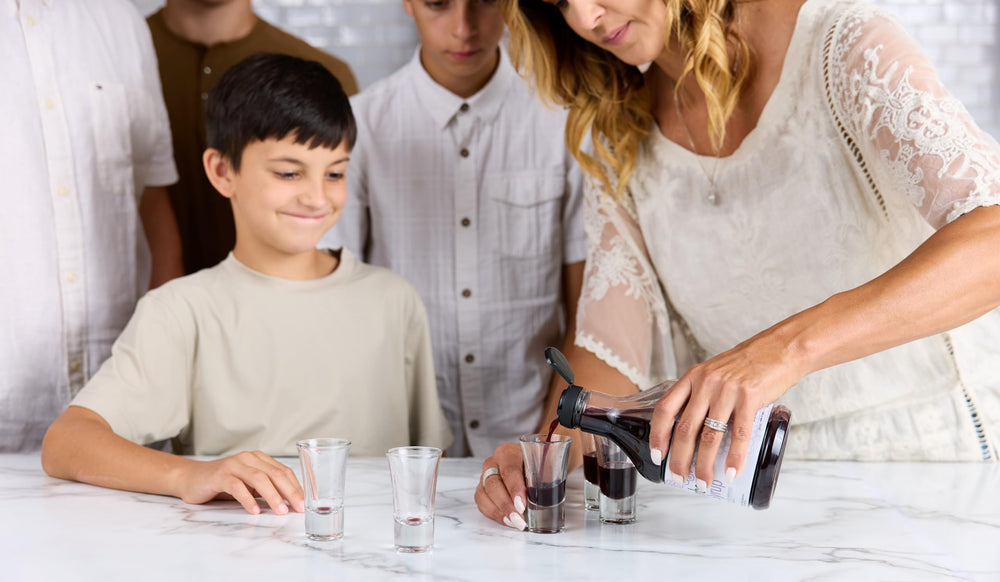 Elderberry Queen amber bottle preserves freshness and potency