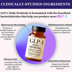 Digestive health scene featuring Electric Elixir GLP-1 Daily Probiotic in use