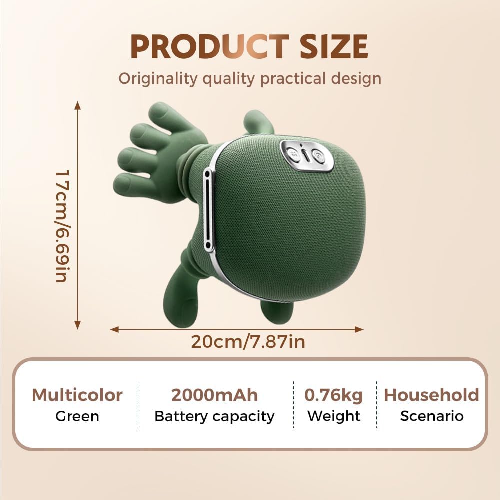 Electric Shiatsu Neck Shoulder Massager gift-ready packaging ideal for wellness gifts