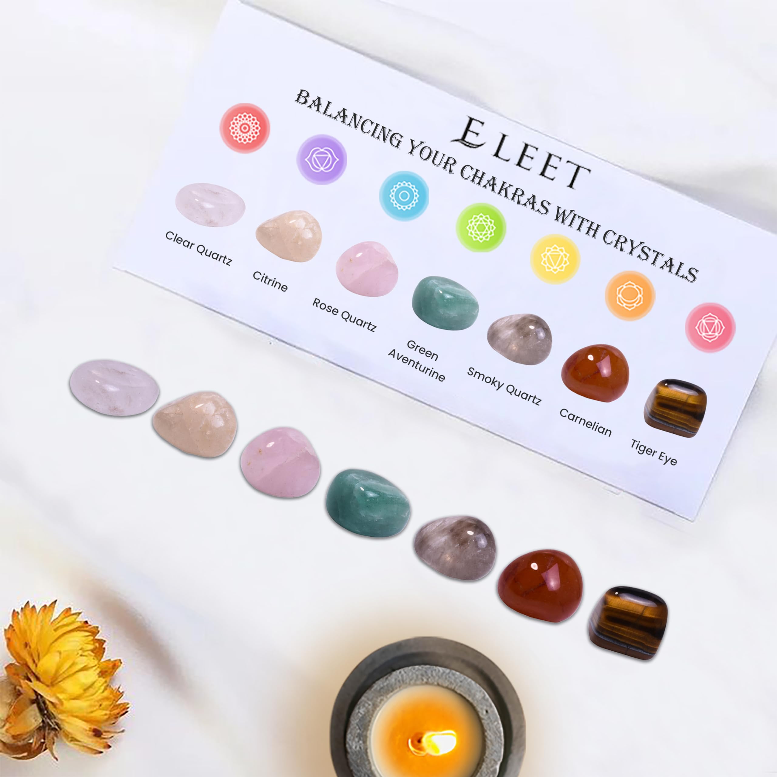 Eleet Healing Stones cone supports energy cleansing during rituals and space renewal