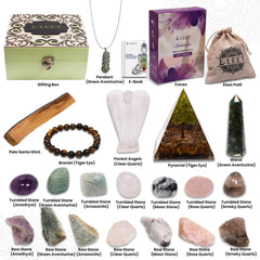 Eleet healing stones green aventurine wands promoting focus and grounding during practice.