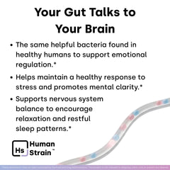 Element Longevity capsules closeup featuring human strain probiotic for mood balance