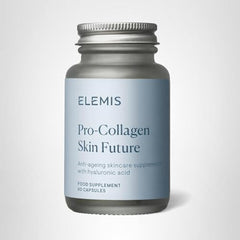 Ingredients panel close-up on the ELEMIS product highlighting actives for skin support.