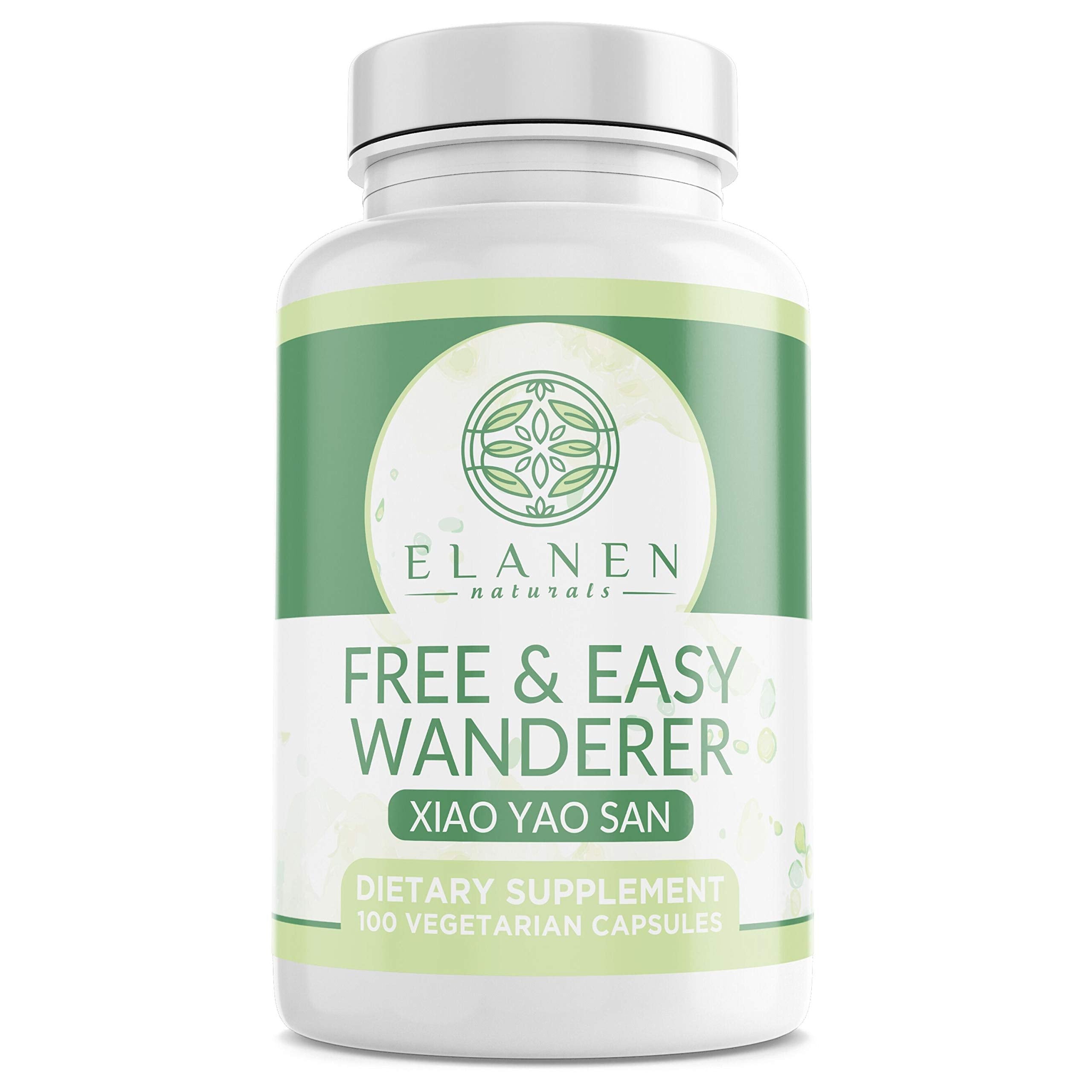 Elanen Naturals Xiao Yao San bottle for balanced mood and well-being.