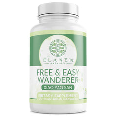 Elanen Naturals Xiao Yao San bottle for balanced mood and well-being.