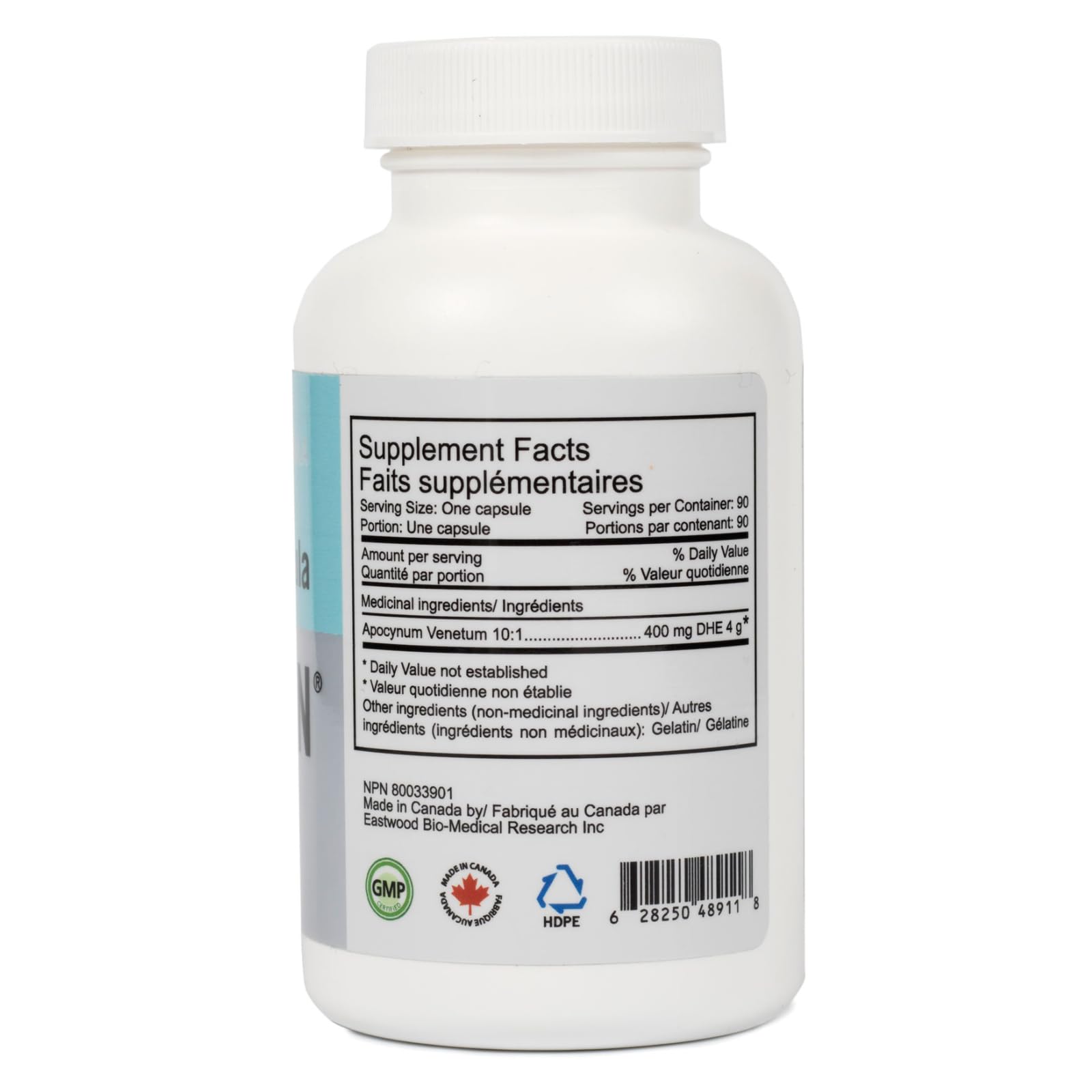 Dispensed capsules image suggests easy daily routine and consistent intake.