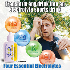 Elete Citrilyte Add-in lemon flavor enhances water during activity.
