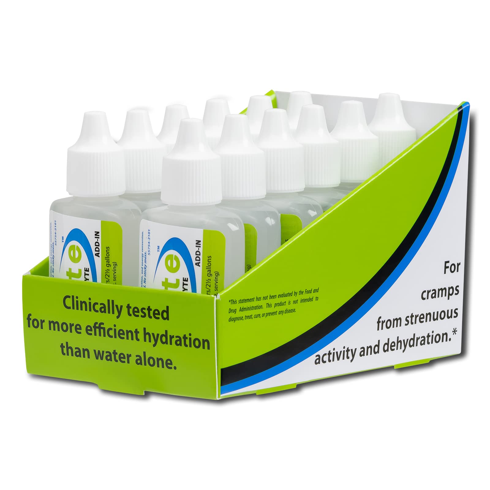 Elete Citrilyte Add-In pocket bottle compact for easy on-the-go hydration