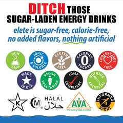 Elete Citrilyte Add-In refillable bottles reduce waste