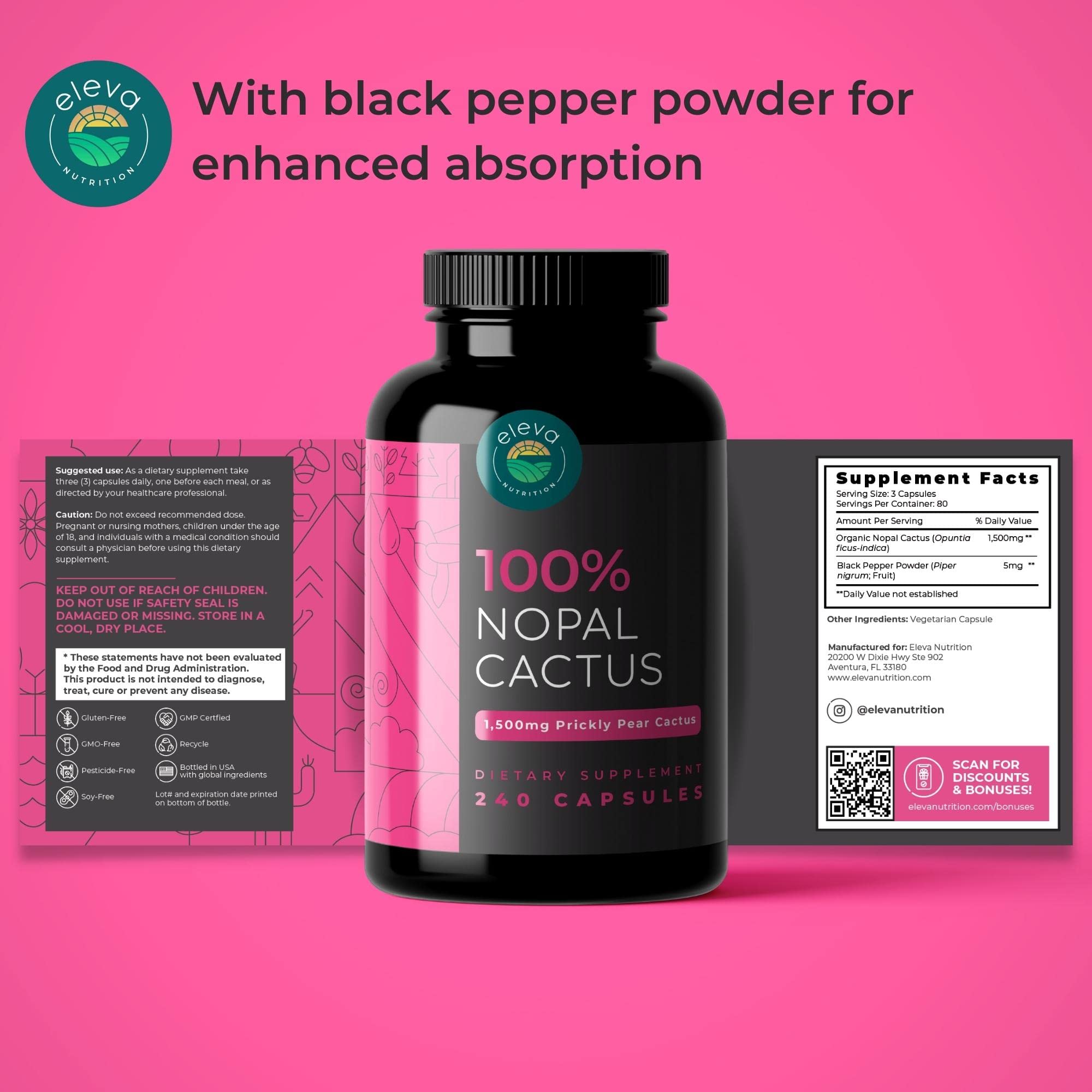 Capsules beside water glass, implying easy daily use.