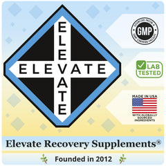 Elevate Kidney & Bladder Support packaging box on shelf for easy purchase.