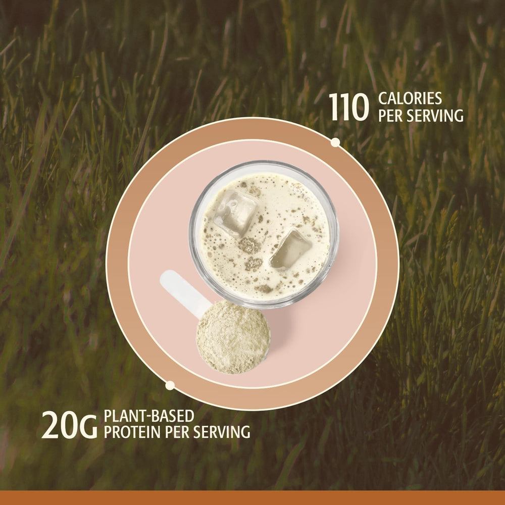 Ashwagandha-fermented jar from Elevate Organic emphasizes premium adaptogenic blend for balance.