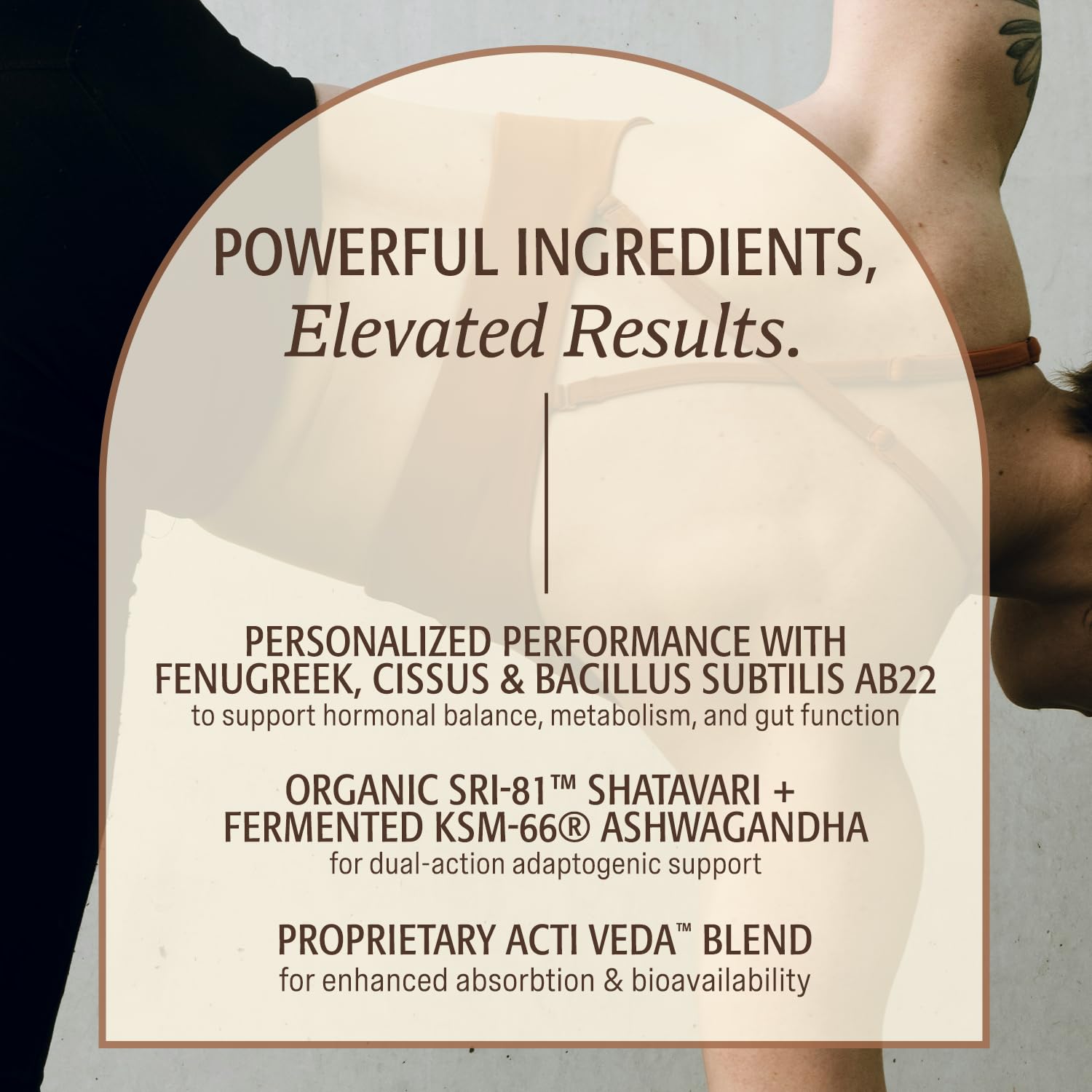 Vanilla shake glass featuring Elevate Organic protein highlights convenient, flavorful on-the-go nutrition.