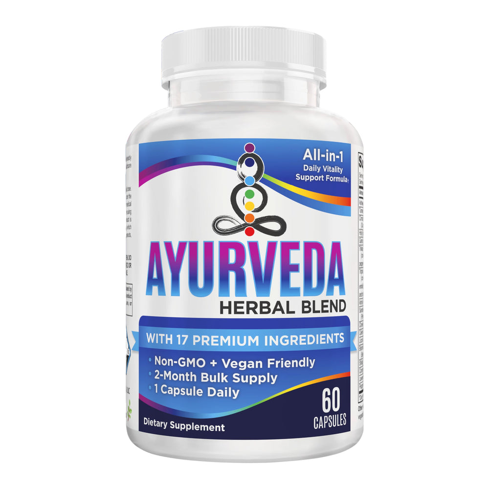 Elevate Recovery Ayurveda spice-herbal mix hints at traditional ingredients.