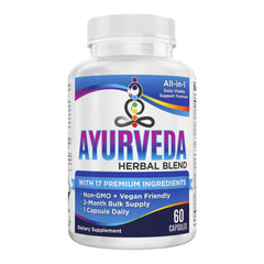 Elevate Recovery Ayurveda spice-herbal mix hints at traditional ingredients.