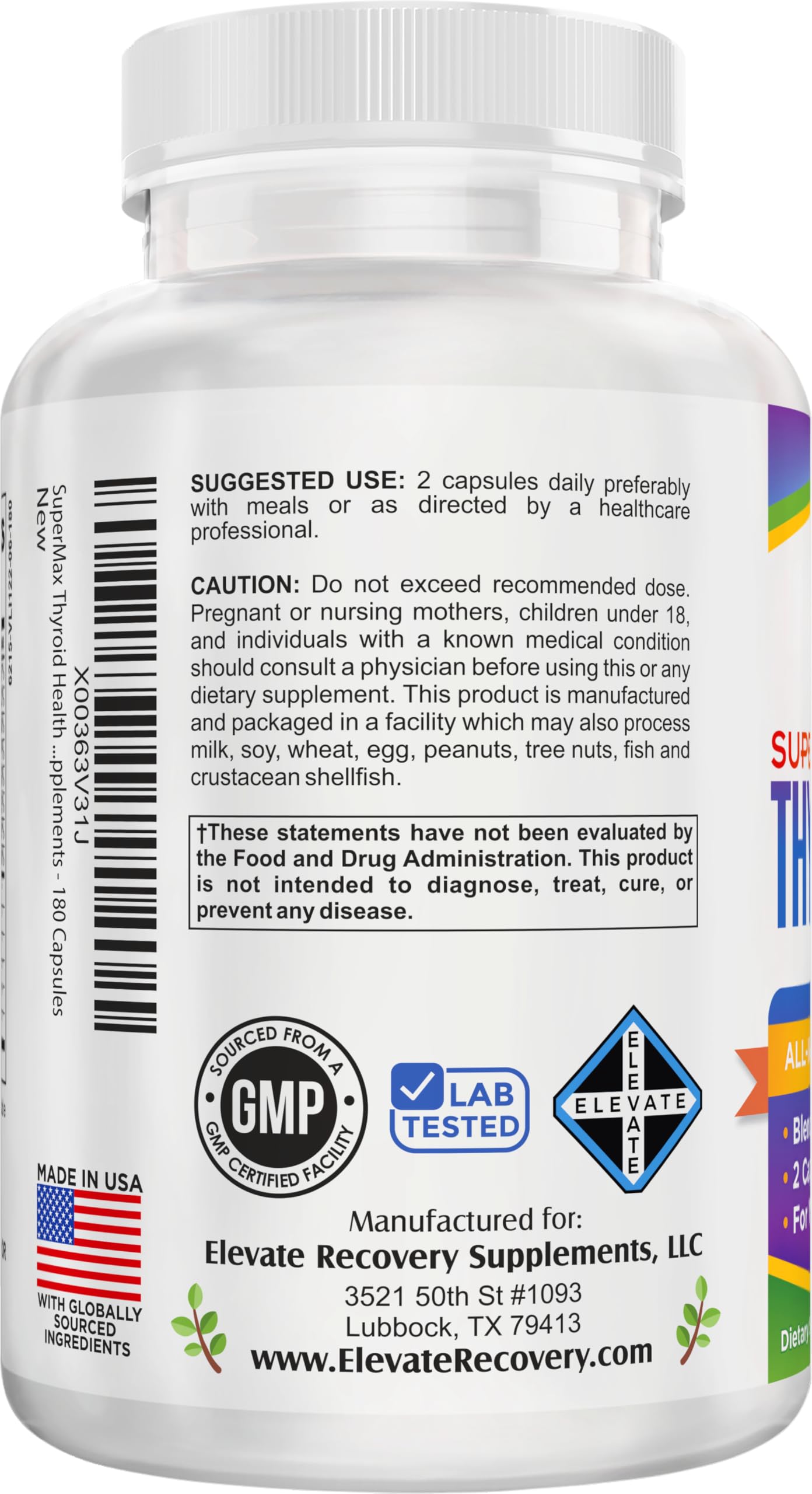 180 capsules visible indicating a convenient three-month supply for steady use