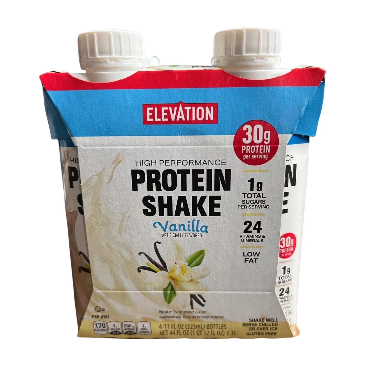 Elevation by Millville eight-bottles pack label for easy stocking.