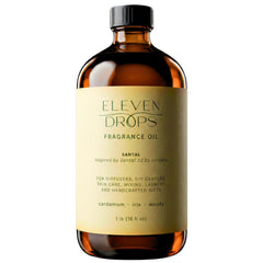 ELEVEN DROPS Bougie 540 bottle front, delivers long-lasting room fragrance.