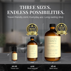 ELEVEN DROPS Bougie 540 car-scent application, subtly fragrances your vehicle.