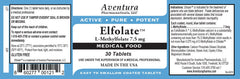ELFOLATE 3-pack packaging box—clear label for reliable supplement choice.