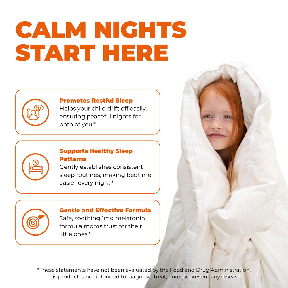 ELICORE kids melatonin gummies close-up with soft texture
