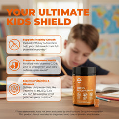 ELICORE gummies close-up texture showing chewy, tasty daily nutrition for kids