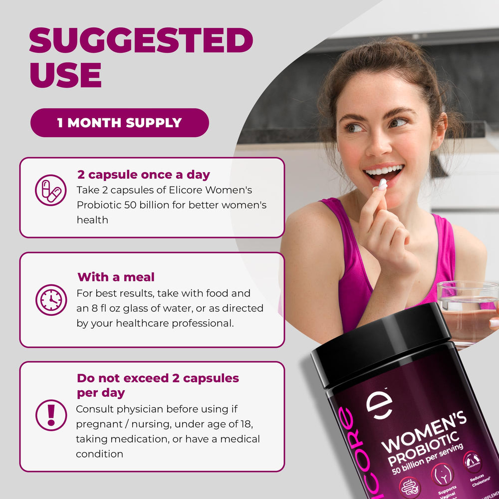 Lifestyle scene with water and capsules.