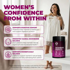 ELICORE Probiotics capsules ready for daily use, supporting gut and vaginal balance.