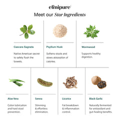 Elimipure Gut Cleanse 2 Pack packaging designed for microbiome support.