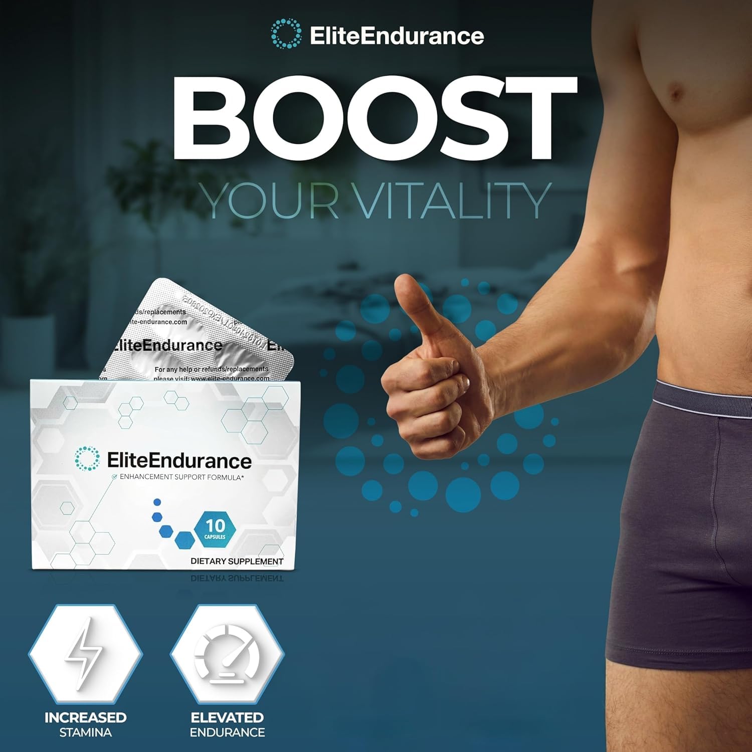 EliteEndurance L-Citrulline capsules support nitric oxide production
