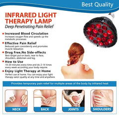 Elitzia infrared lamp bulb 850nm near infrared for deeper warmth