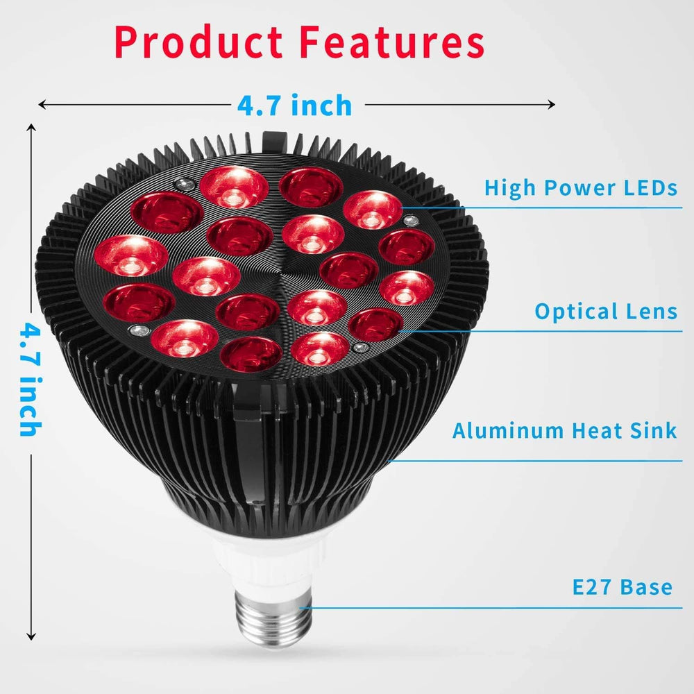 Elitzia bulb used with infrared device for simple attachment setup
