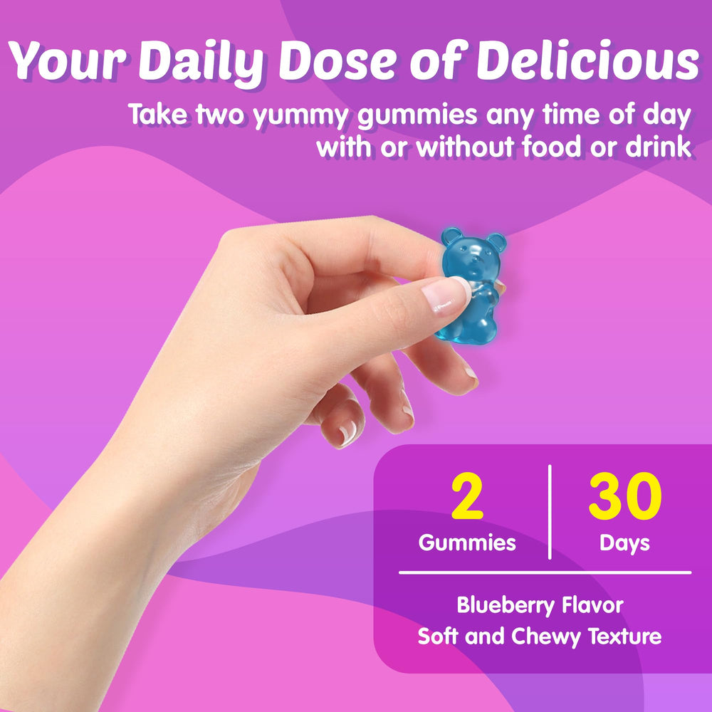 ELLAMENTZ monk fruit sugar-free gummies offer tasty daily nutrition.
