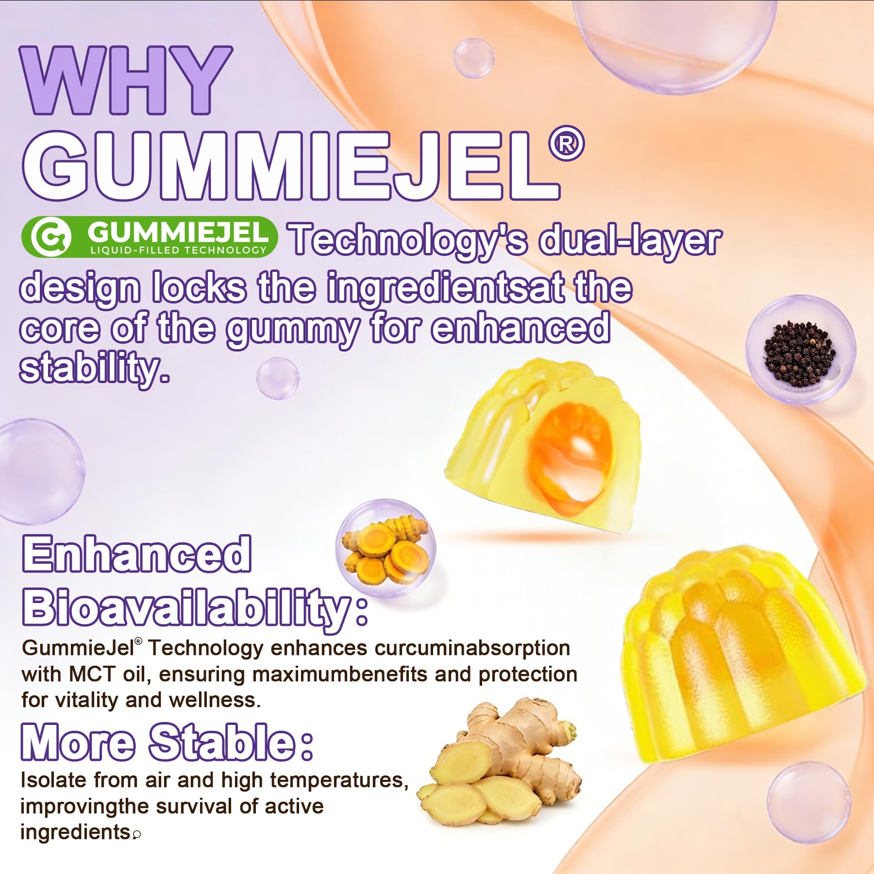 ELLAMENTZ Turmeric Gummies daily-use lifestyle shot promoting mobility and comfort