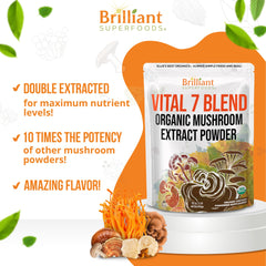 Close-up label from Ellie's Best shows pure extract and high potency.