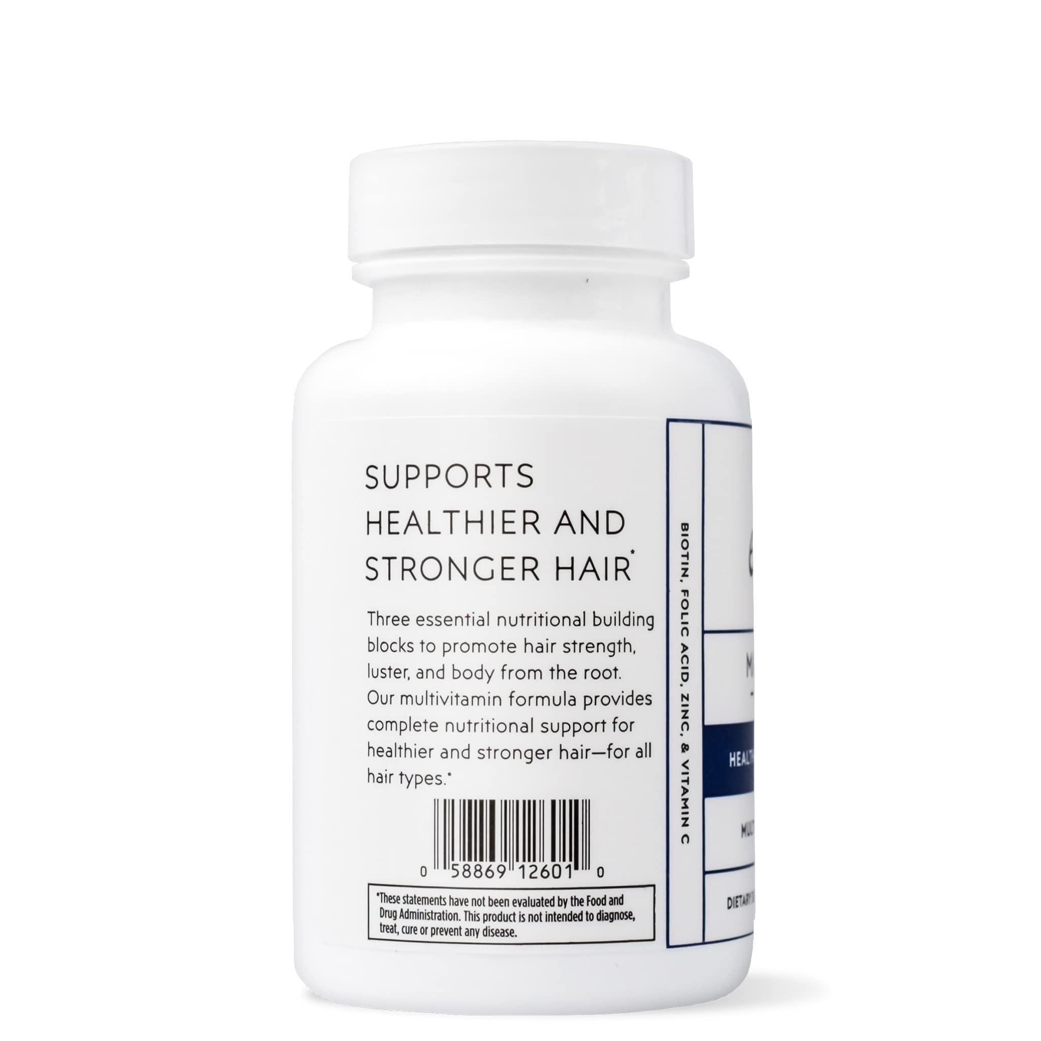 Elon Matrix 5000 lifestyle use demonstrates a daily vitamin routine for hair health.