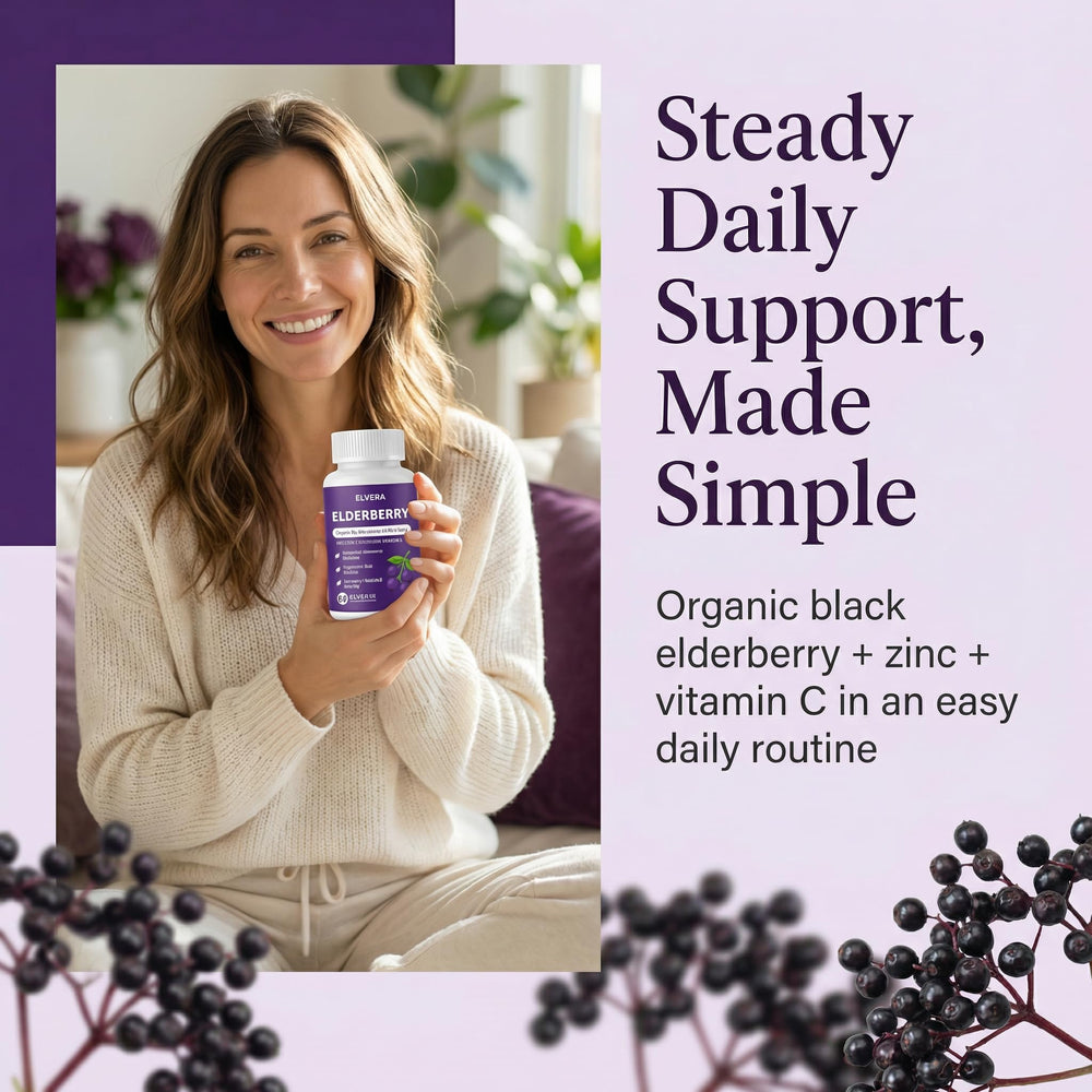 ELVERA Metabolism energy-support image suggesting steady daytime energy
