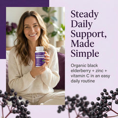 ELVERA Metabolism energy-support image suggesting steady daytime energy