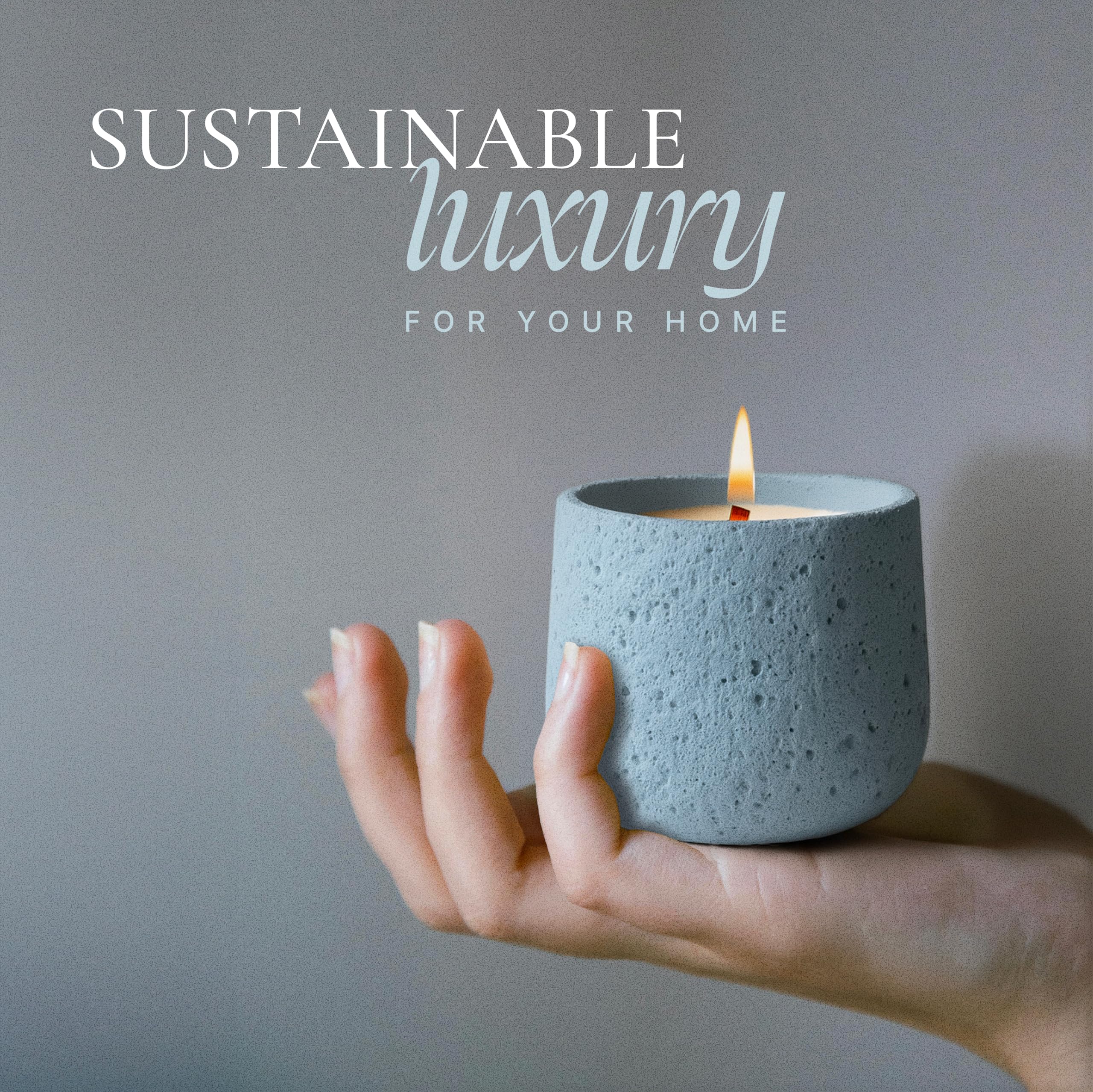 Embercomb coconut-wax candle with clean burn and non-toxic composition