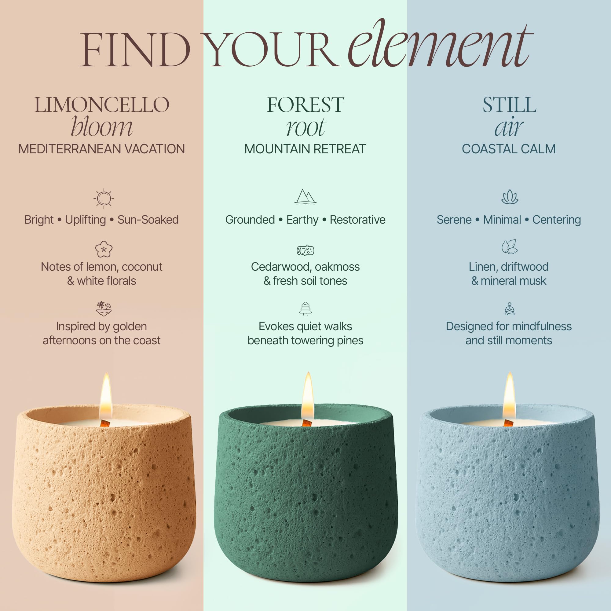 Embercomb non toxic luxury fragrance suitable for kitchen and living areas