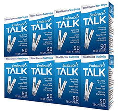 Embrace Talk Strips bundle 400ct boxed set for reliable testing readiness