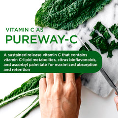 Emerald Labs Complete Premium Multi label detail highlights vitamin C and chelated minerals