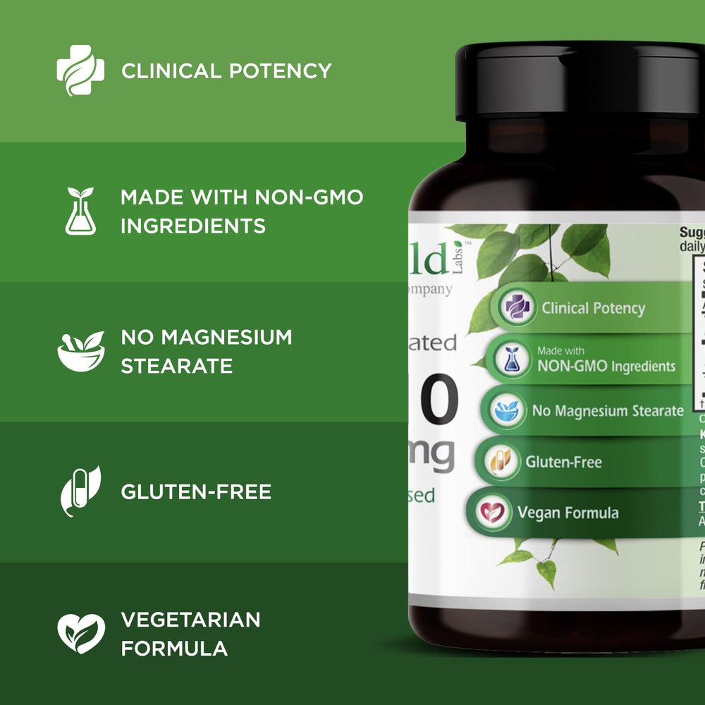 Sunflower based vitamin E in Emerald Labs CoQ10 for cellular wellness