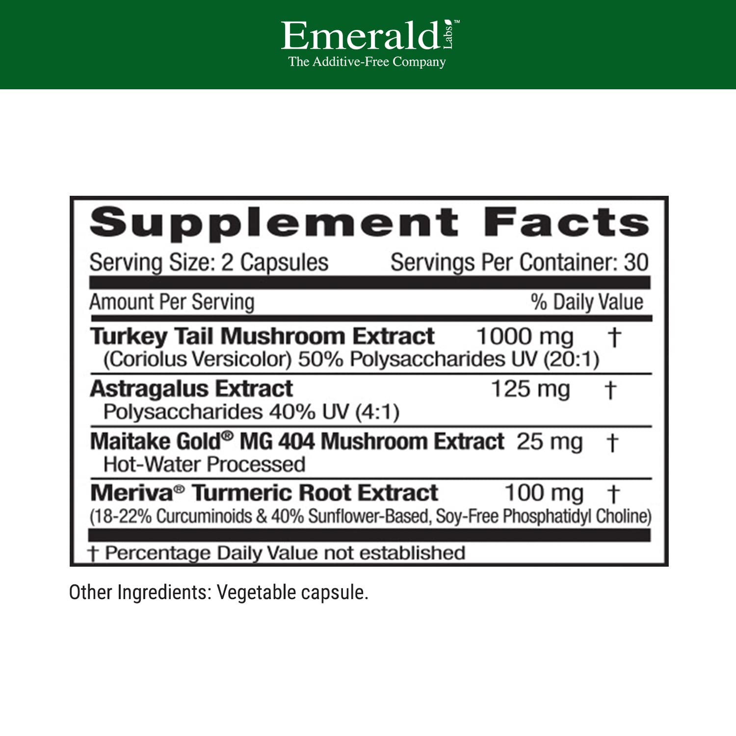 Emerald Labs Deep Immune Health capsules for convenient daily immune support