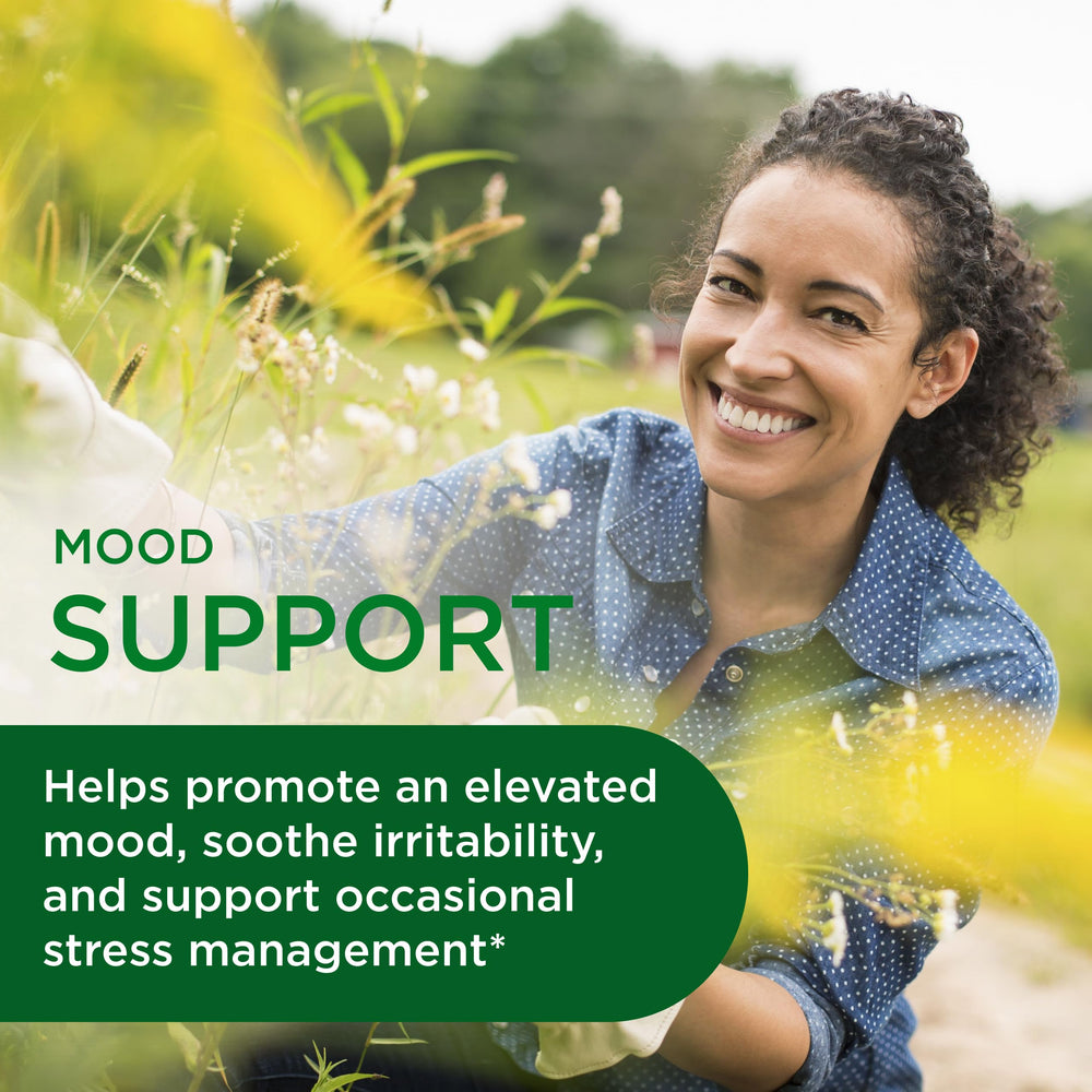 Emerald Labs Elevated Mood label featuring Sensoril and Affron ingredients.