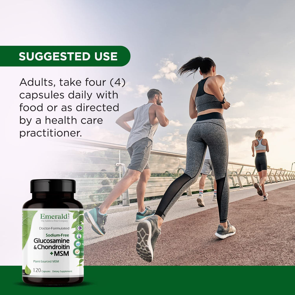 Emerald Labs 30-day supply shown beside packaging for planning.