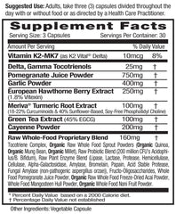 Emerald Labs hawthorn berry capsules shown for daily heart ally support