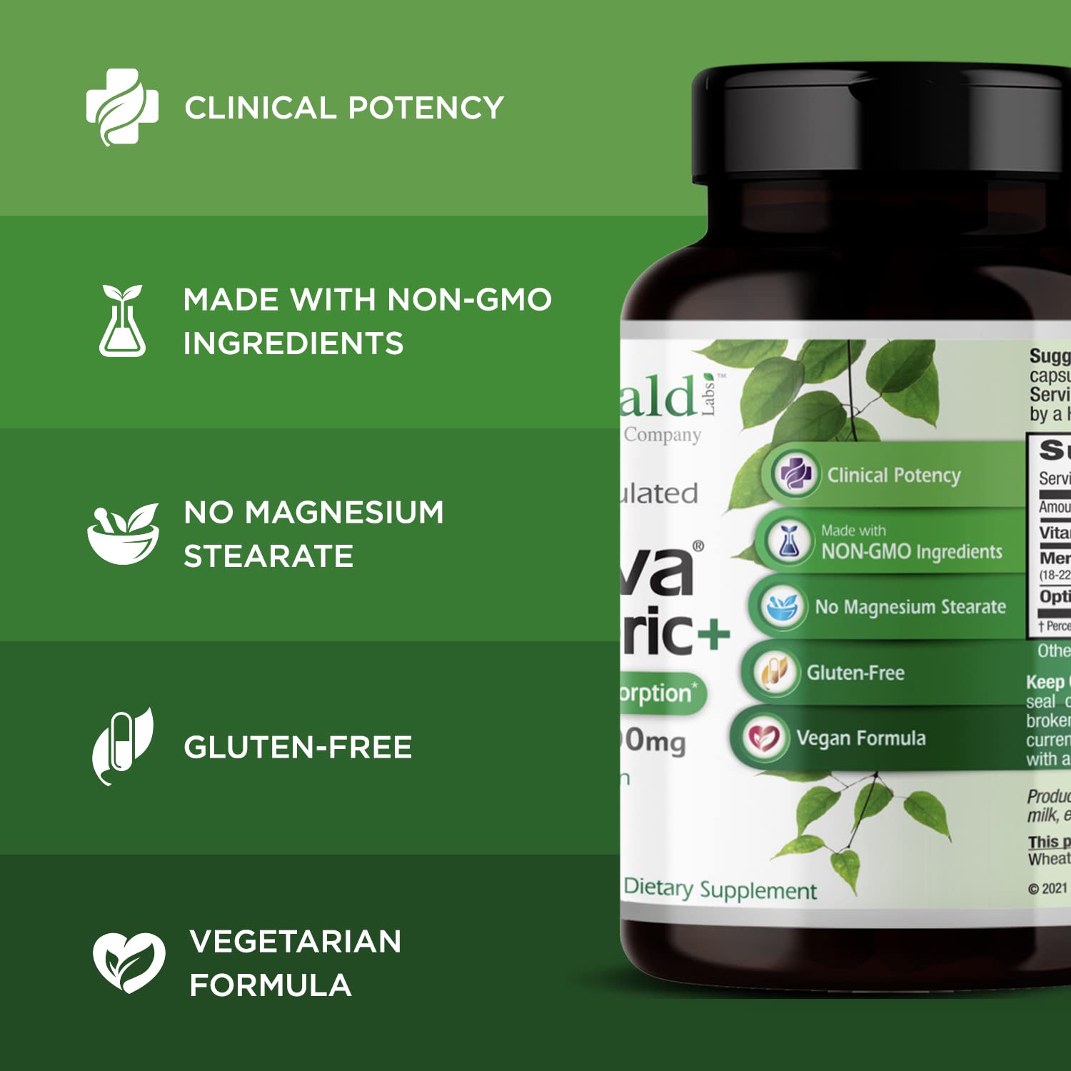 Emerald Labs Meriva Turmeric Plus Meriva turmeric root extract closeup for high bioavailability