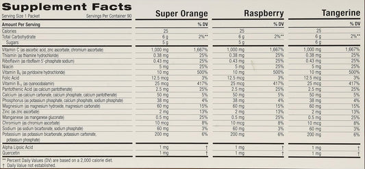 Emergen-C 1000 mg vitamin C box with assorted flavors for convenient daily use.