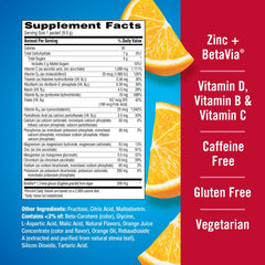 Label shows 1000mg Vitamin C per serving on Emergen-C Immune+